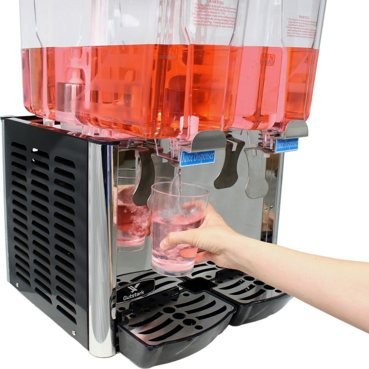 Dispensador Agua Fria Jugos 36 Litros 2 Tanques